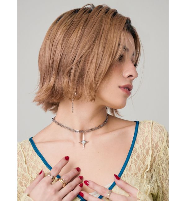 EVRIS「CROSS PENDANTチョーカーネックレス」|ネックレス|