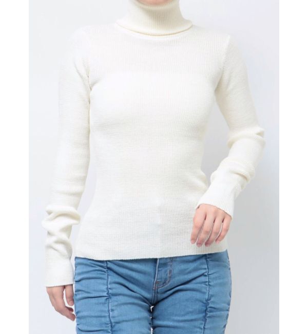 jouetie「ベーシックカラータートルニット」|ニット・セーター|