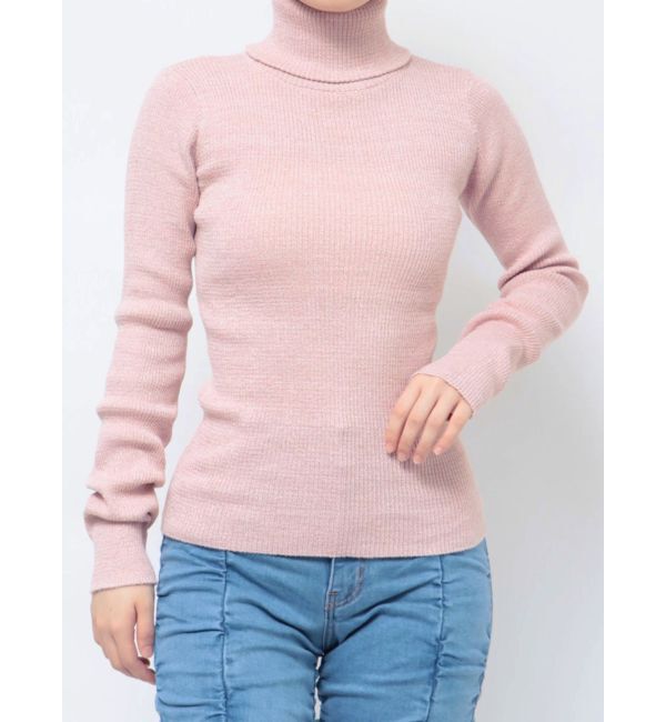 jouetie「ベーシックカラータートルニット」|ニット・セーター|