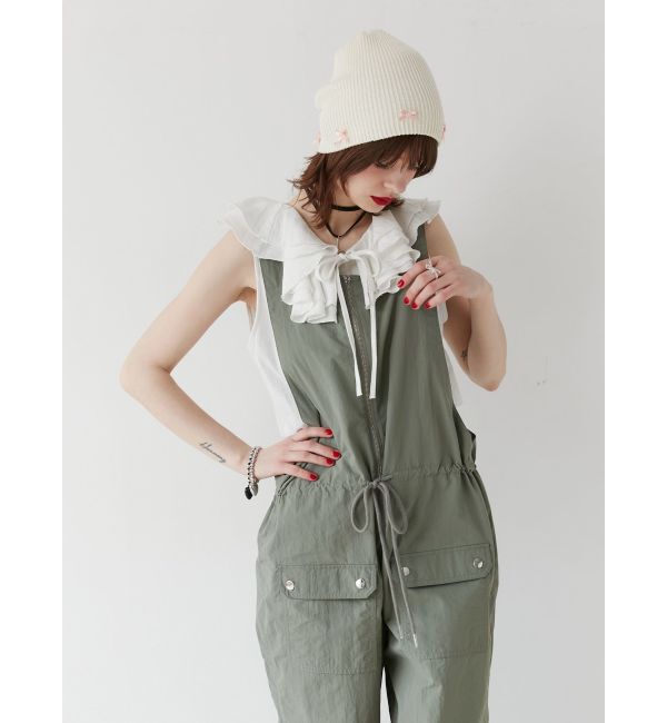 jouetie「フロントZIPジャンプスーツ」|オールインワン|