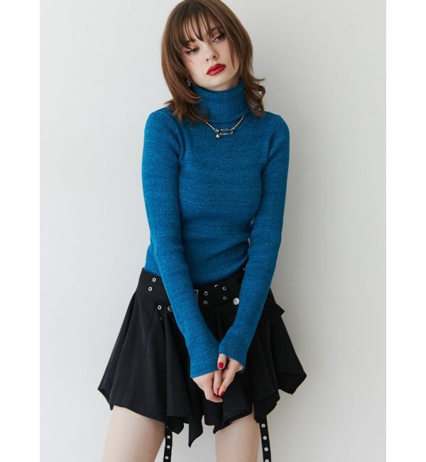 jouetie「ベーシックカラータートルニット」|ニット・セーター|