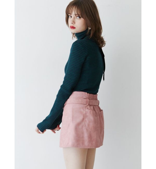 jouetie「ベーシックカラータートルニット」|ニット・セーター|