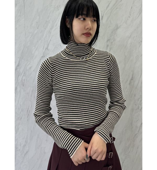 jouetie「ベーシックカラータートルニット」|ニット・セーター|
