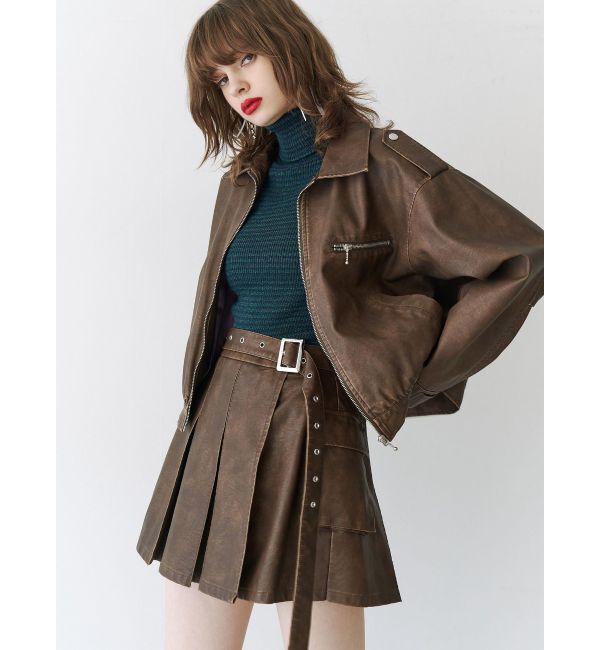 jouetie「ベーシックカラータートルニット」|ニット・セーター|