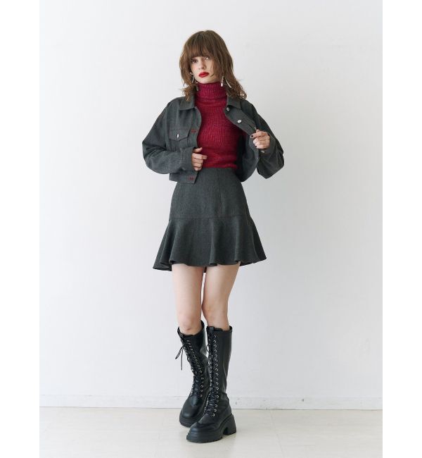 jouetie「ベーシックカラータートルニット」|ニット・セーター|