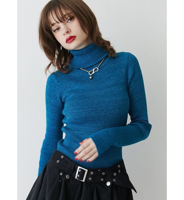 jouetie「ベーシックカラータートルニット」|ニット・セーター|