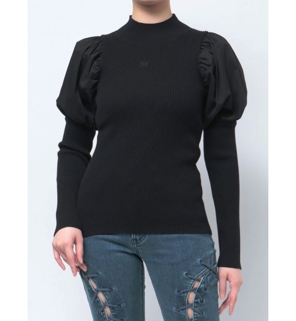 jouetie「パフスリーブハイネックニット」|ニット・セーター|