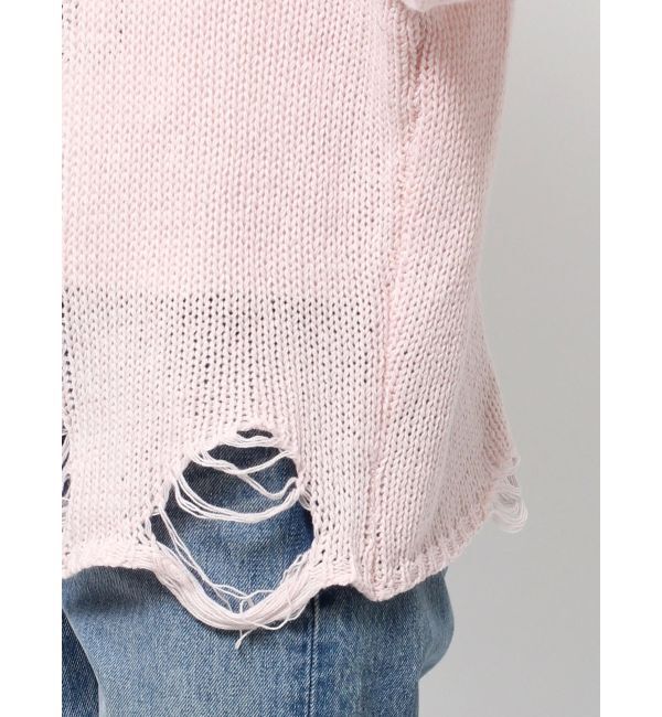 jouetie「オーバークラッシュローゲージニット」|ニット・セーター|