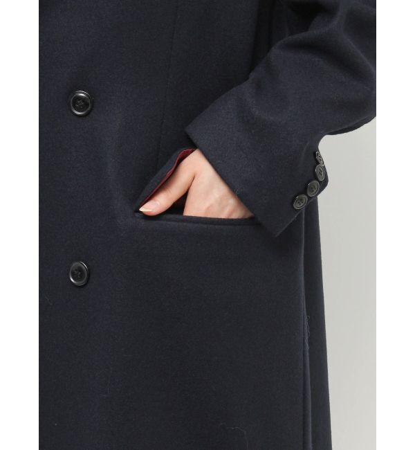 jouetie「ダブルブレストロングコート」|チェスターコート|