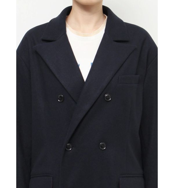 jouetie「ダブルブレストロングコート」|チェスターコート|