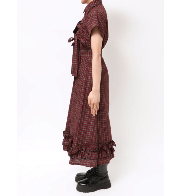 jouetie「ギャザーリボンシャツワンピース」|ワンピース|