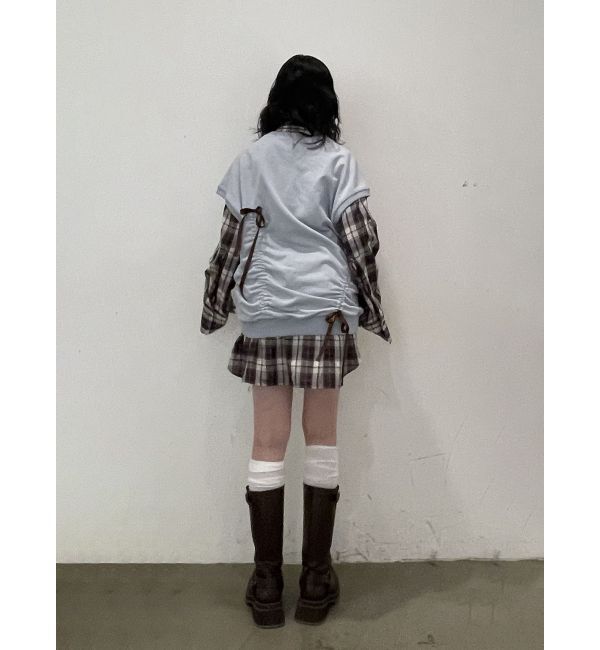 jouetie「シャーリングリボンルーズプルオーバー」|Tシャツ・カットソー|