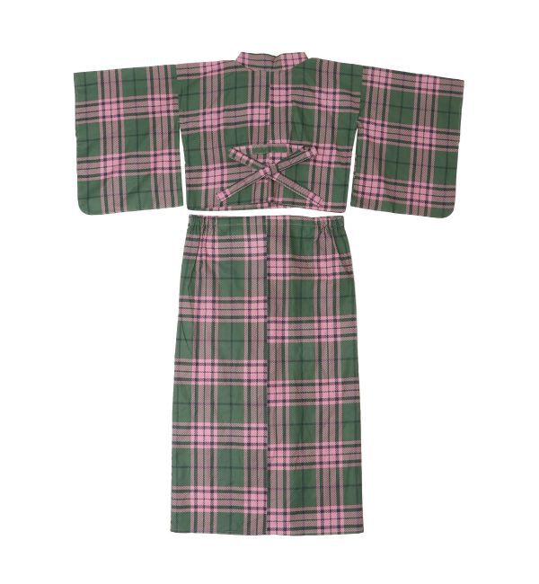 jouetie「【jouetieオリジナル】タータンチェックセパレート浴衣セット」|その他|