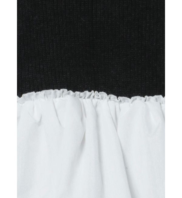 merry jenny「ニットベストドッキングミニワンピース」|ワンピース|