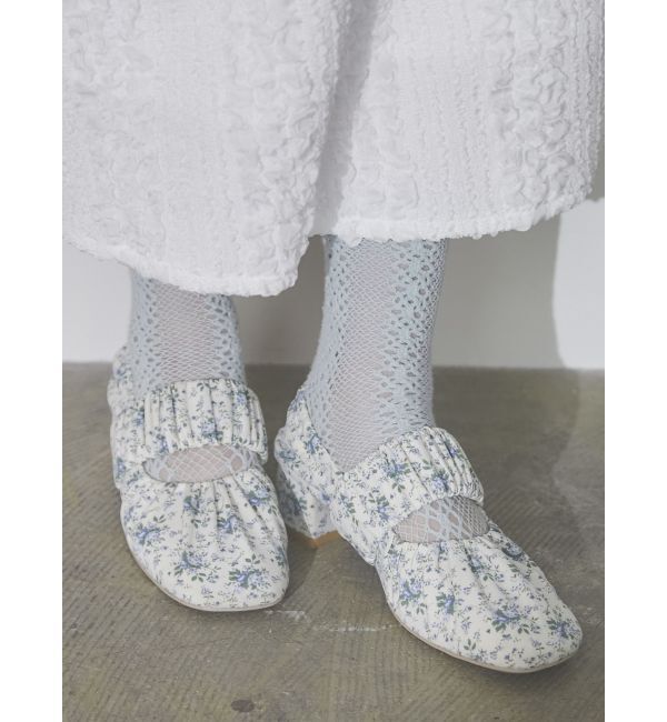 merry jenny「ギャザーバンドシューズ」|パンプス|