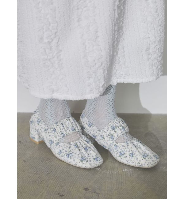 merry jenny「ギャザーバンドシューズ」|パンプス|