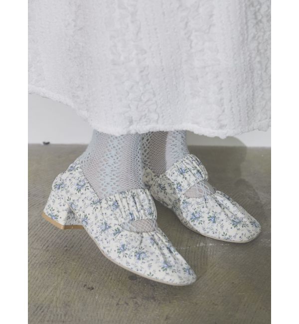 merry jenny「ギャザーバンドシューズ」|パンプス|