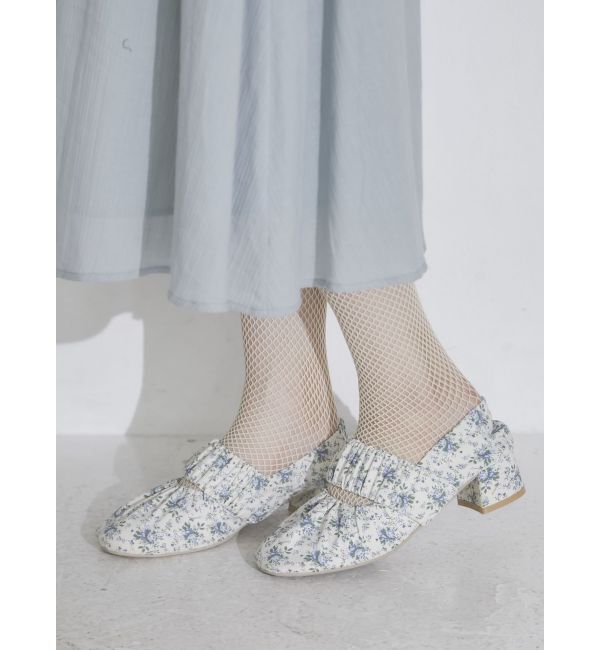 merry jenny「ギャザーバンドシューズ」|パンプス|