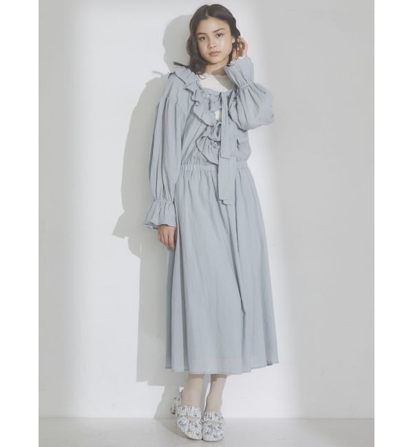 merry jenny「ギャザーバンドシューズ」|パンプス|