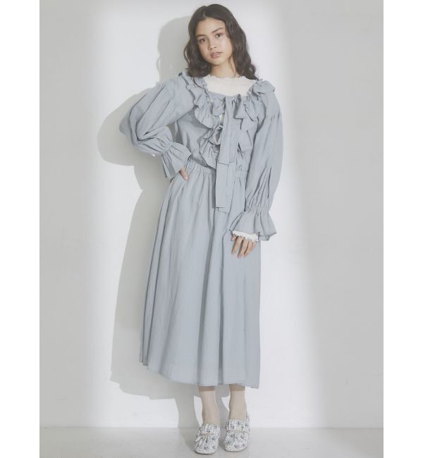 merry jenny「ギャザーバンドシューズ」|パンプス|