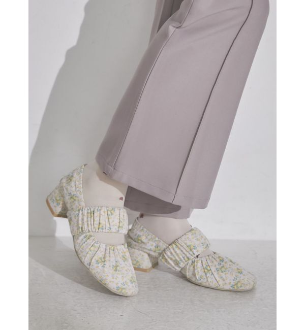 merry jenny「ギャザーバンドシューズ」|パンプス|