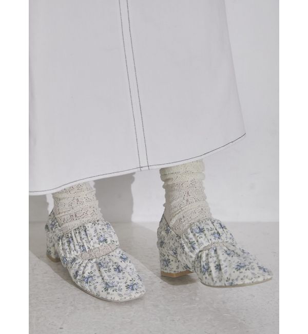 merry jenny「ギャザーバンドシューズ」|パンプス|