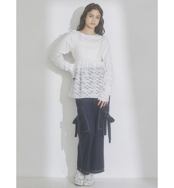 merry jenny「ギャザーバンドシューズ」|パンプス|