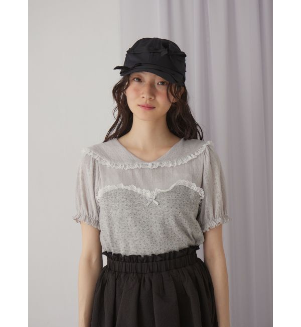 merry jenny「petit flowerセーラートップス」|Tシャツ・カットソー|