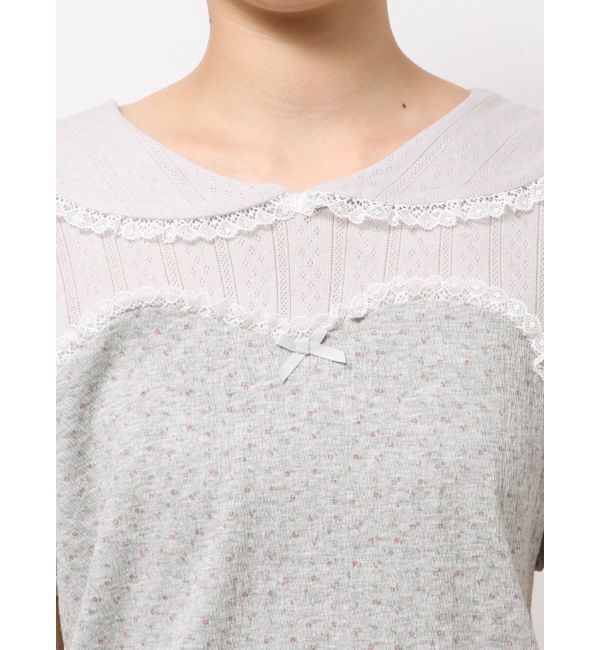 merry jenny「petit flowerセーラートップス」|Tシャツ・カットソー|