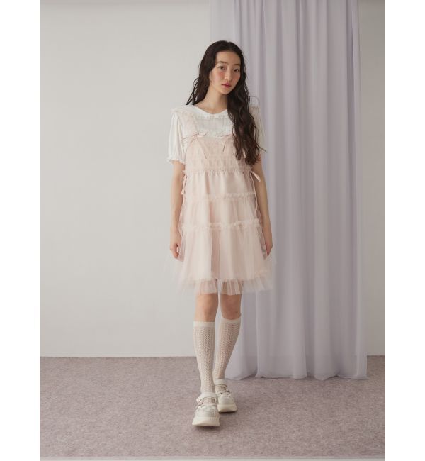 merry jenny「petit flowerセーラートップス」|Tシャツ・カットソー|