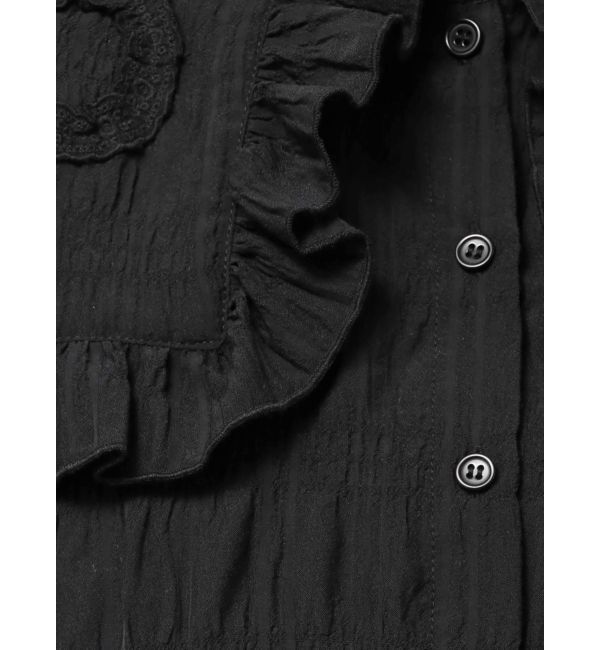 merry jenny「くるくるフリルカラーミニワンピース」|ワンピース|