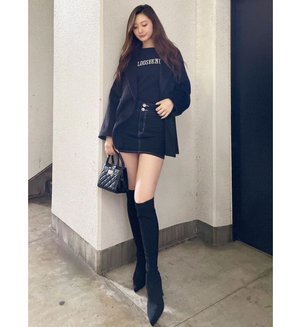 GYDA「スライバー ミディ チェスターコート」|チェスターコート|