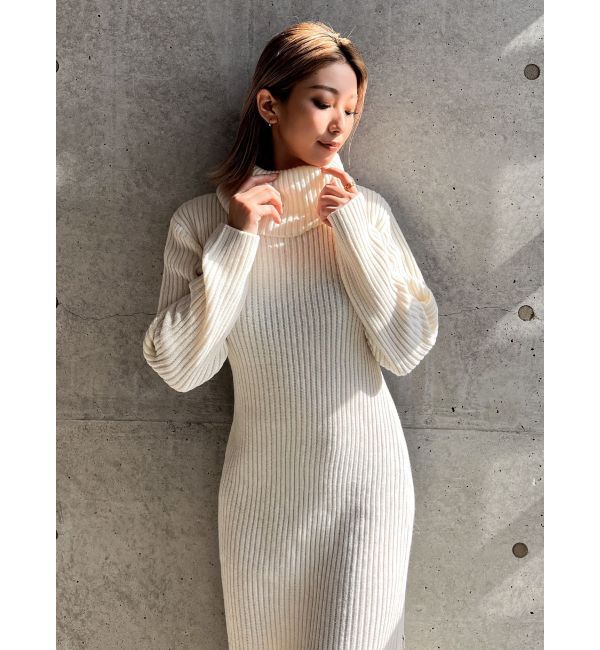 GYDA「Loose long ニットワンピース」|ワンピース|