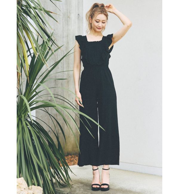 GYDA「フリルデザインオールインワン」|オールインワン|