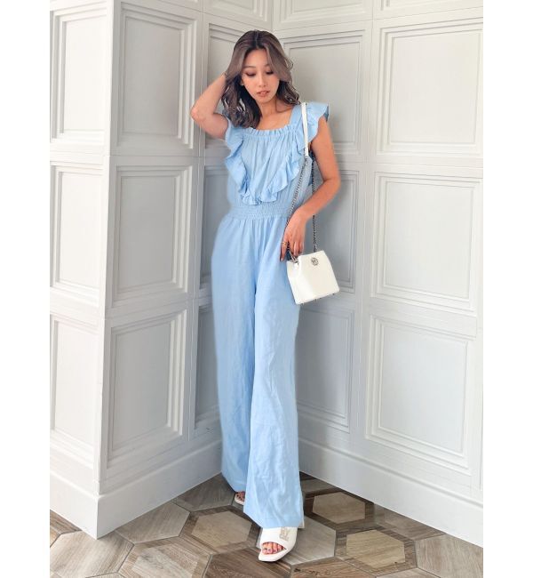 GYDA「フリルデザインオールインワン」|オールインワン|