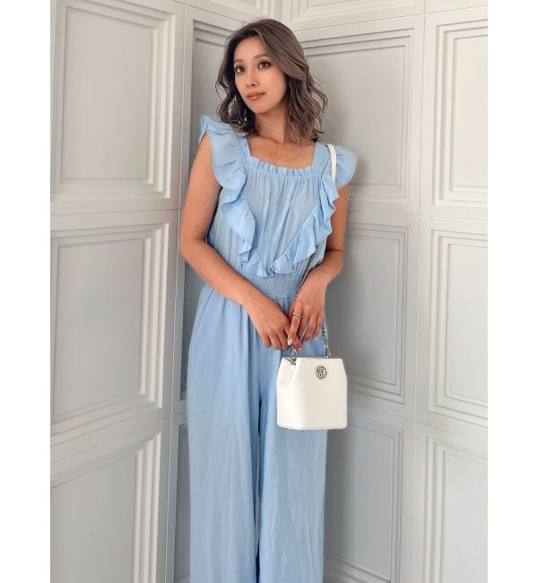 GYDA「フリルデザインオールインワン」|オールインワン|