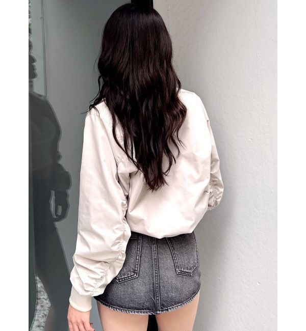 GYDA「GDハイネックショートブルゾン」|ブルゾン・スタジャン|