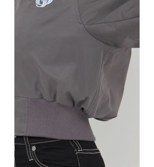 GYDA「GDハイネックショートブルゾン」|ブルゾン・スタジャン|