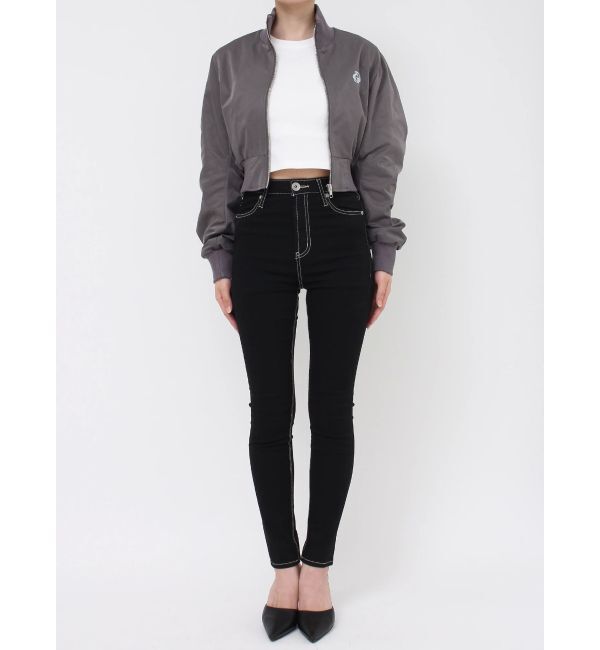 GYDA「GDハイネックショートブルゾン」|ブルゾン・スタジャン|