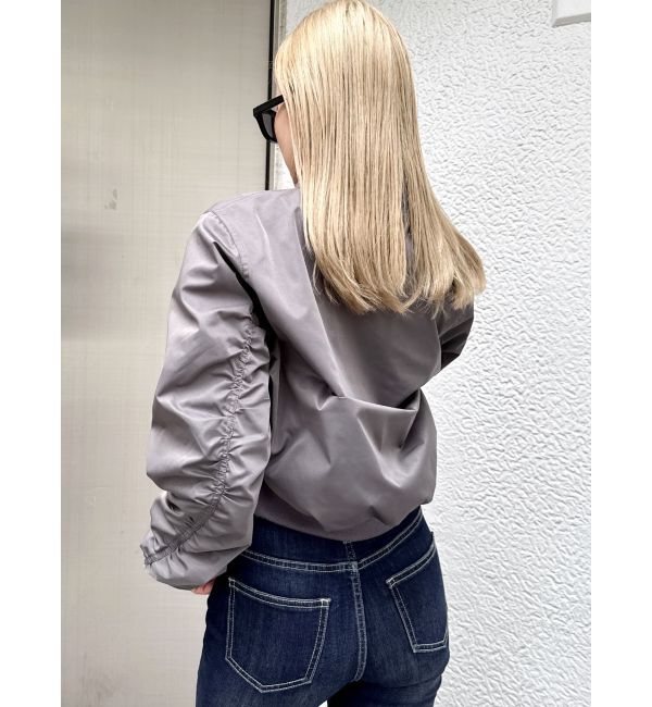 GYDA「GDハイネックショートブルゾン」|ブルゾン・スタジャン|