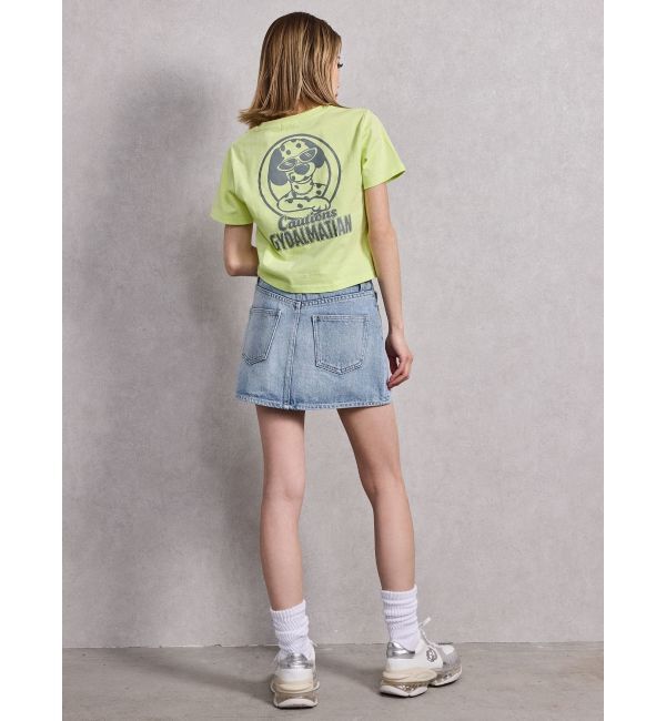 GYDA「GD MOLDスカートライクデニムショートパンツ」|スカート|