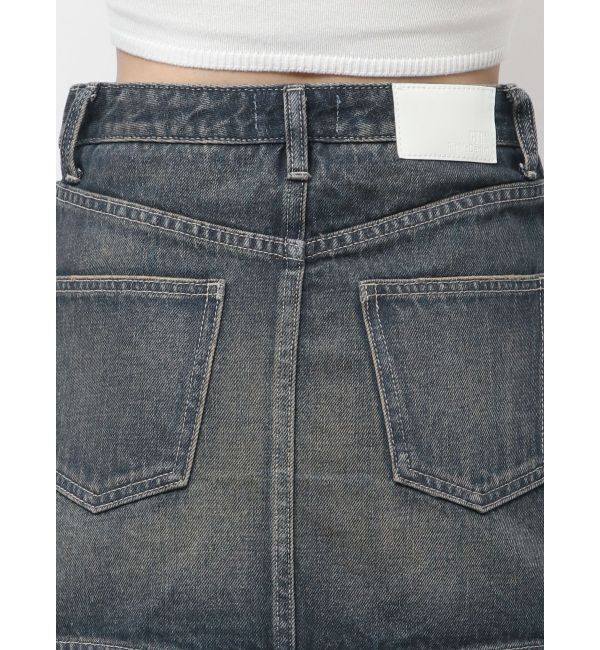 GYDA「GD MOLDスカートライクデニムショートパンツ」|スカート|