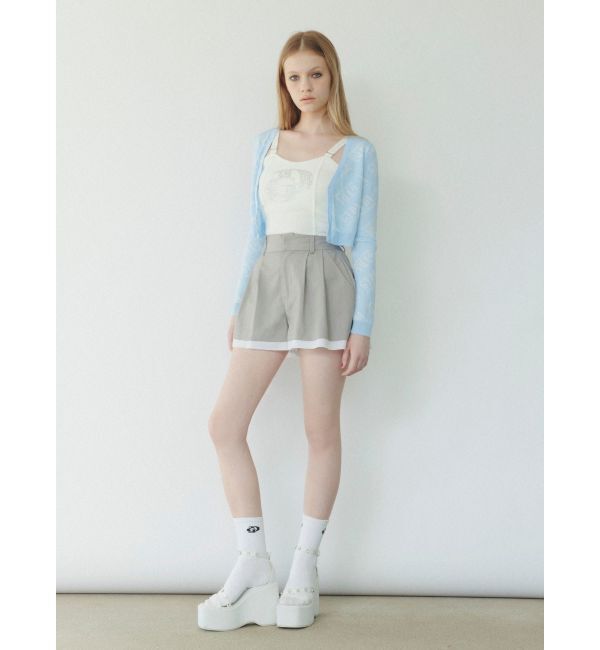 GYDA「GYDA POSH FADITAL ニットカーディガン」|カーディガン|