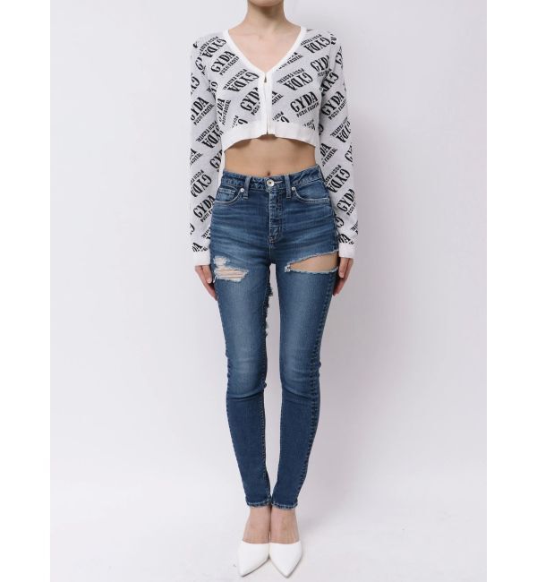 GYDA「GYDA POSH FADITAL ニットカーディガン」|カーディガン|