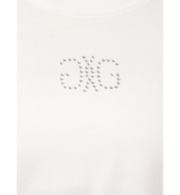 GYDA「BACK GYDAラインストーンBIG Tシャツ」|Tシャツ・カットソー|