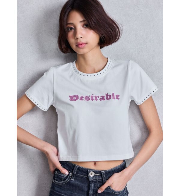 GYDA「Desirable STONE Tシャツ」|Tシャツ・カットソー|オフホワイト