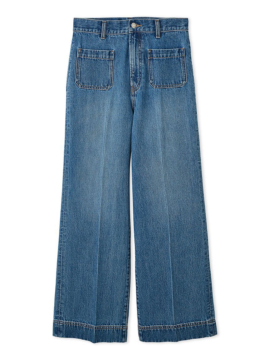 Mila Owen「パッチポケットデザインシガレットデニム」|デニム|