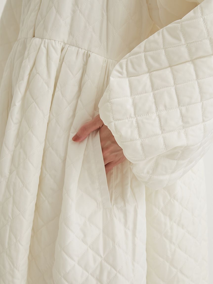 emmi atelier「【emmi atelier】金子綾 コラボキルティングコート」|その他|