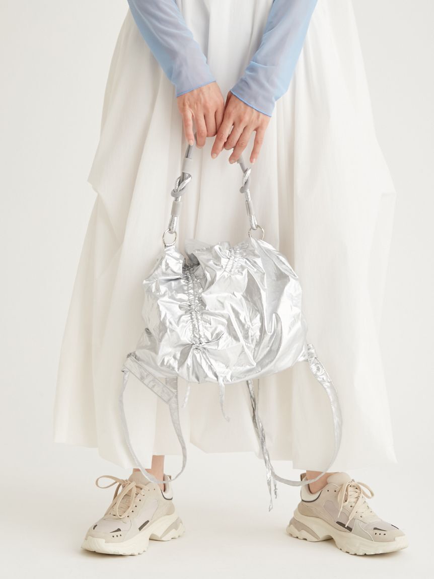 emmi atelier「【IPSA/emmi】ギャザーナップザック」|リュック|