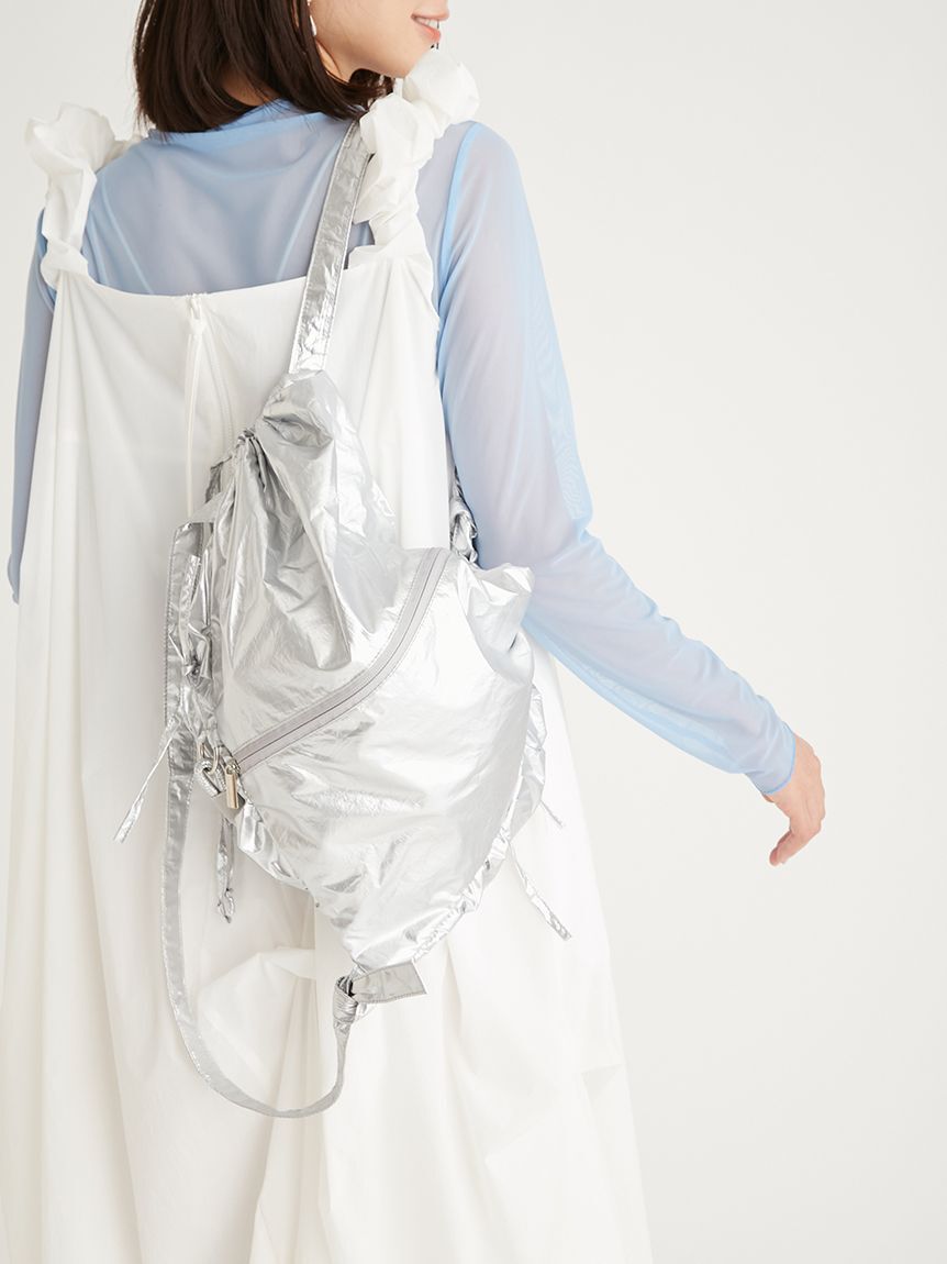 emmi atelier「【IPSA/emmi】ギャザーナップザック」|リュック|